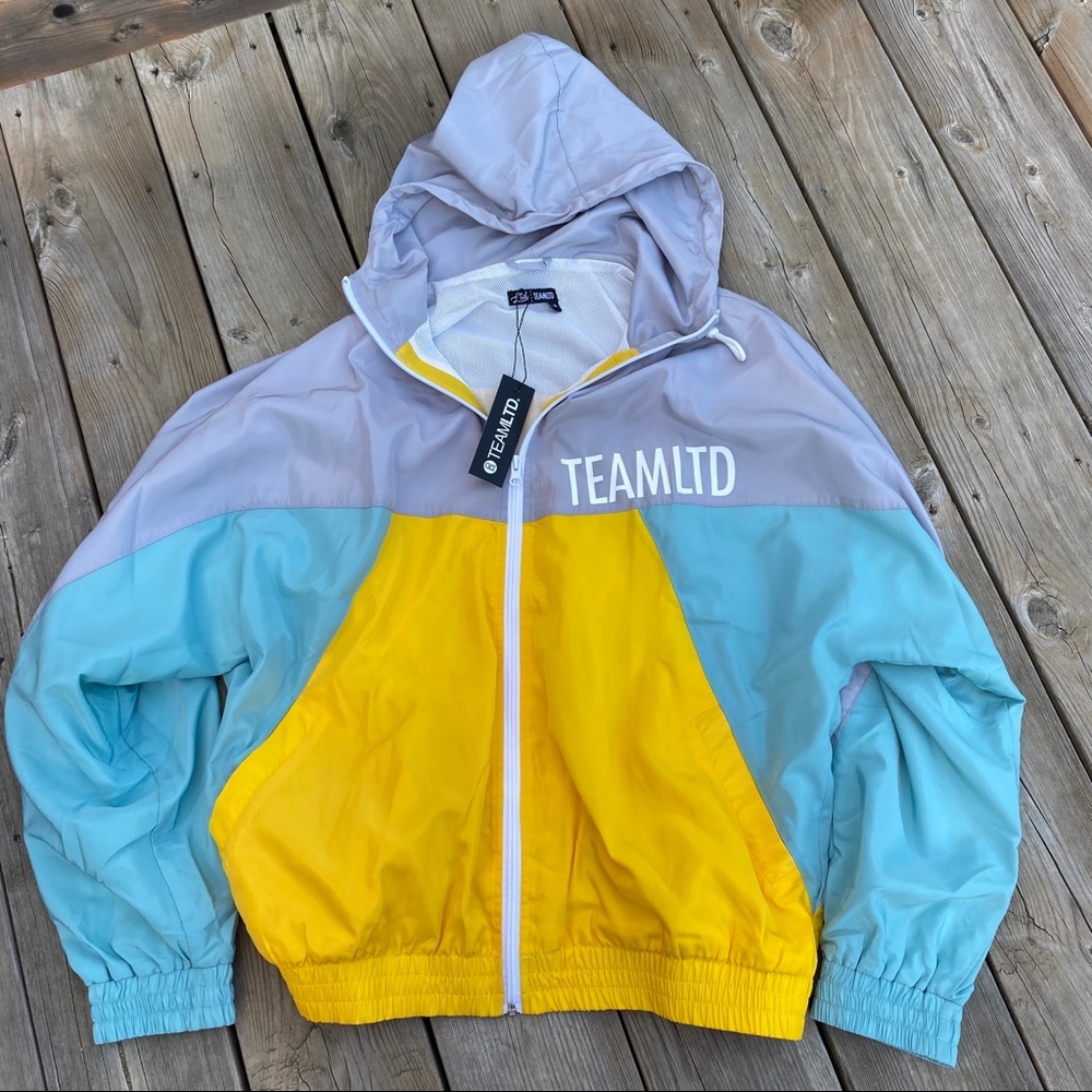 NWT || TEAMLTD Colourblock Windbreaker